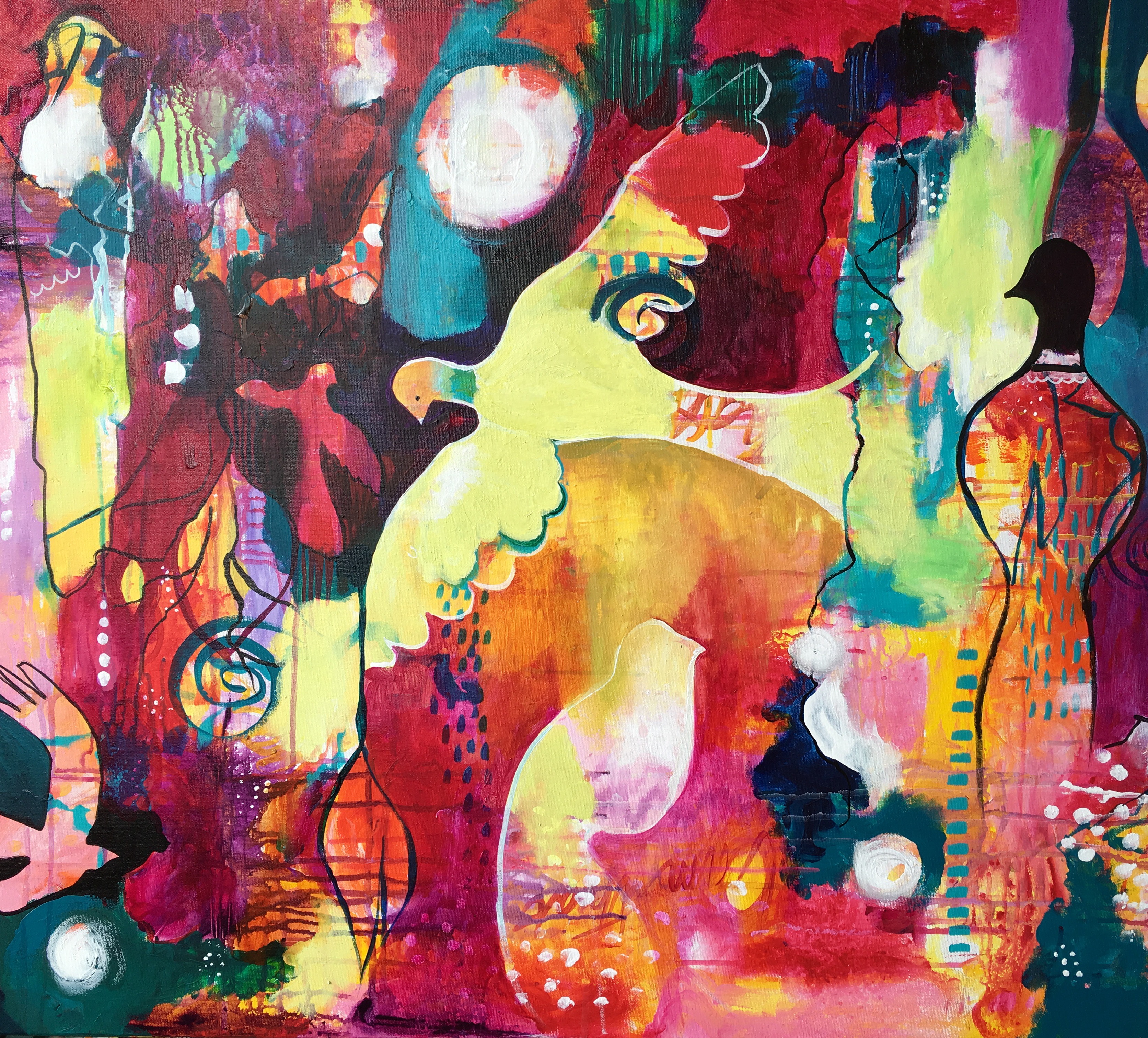 Living Free_Clare Wassermann_40x30 inches